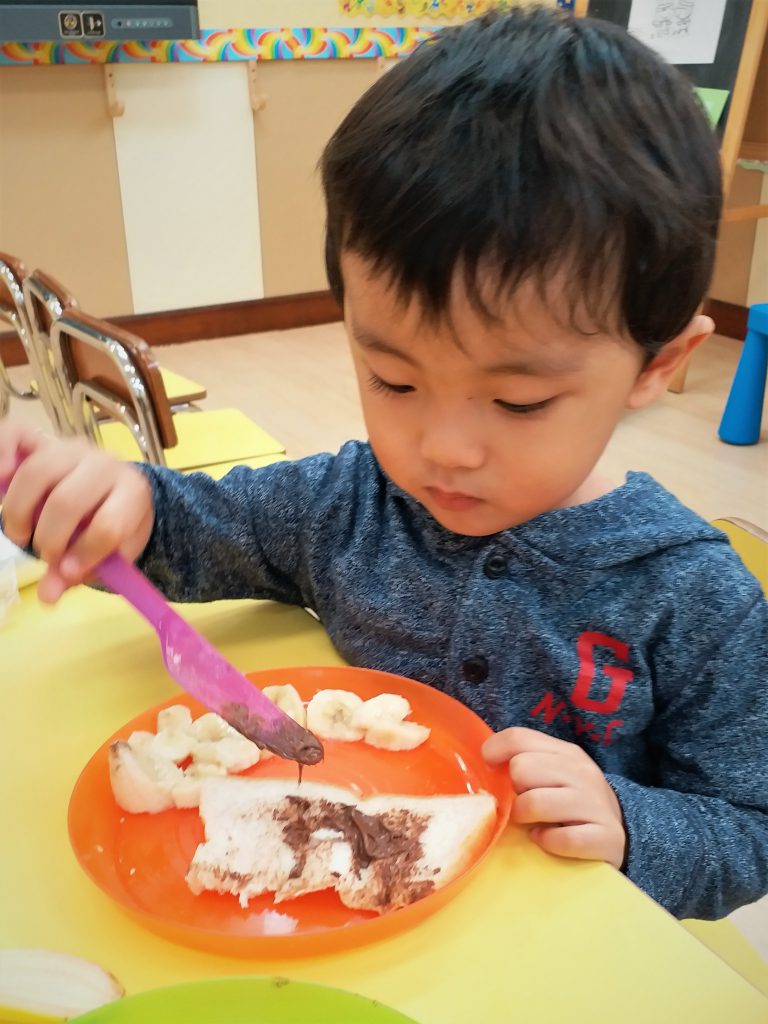 Junior Chef Interest class boy cooking